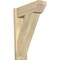Ekena Millwork Traditional Slat Rough Sawn Outlooker, Douglas Fir, 8"W x 24"D x 32"H OUT08X24X32TRA06RDF - alternate 1
